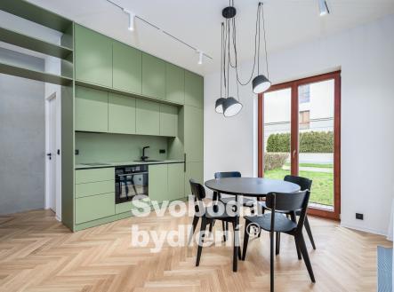 Kuchyně | Pronájem bytu, 1+kk, 49 m²