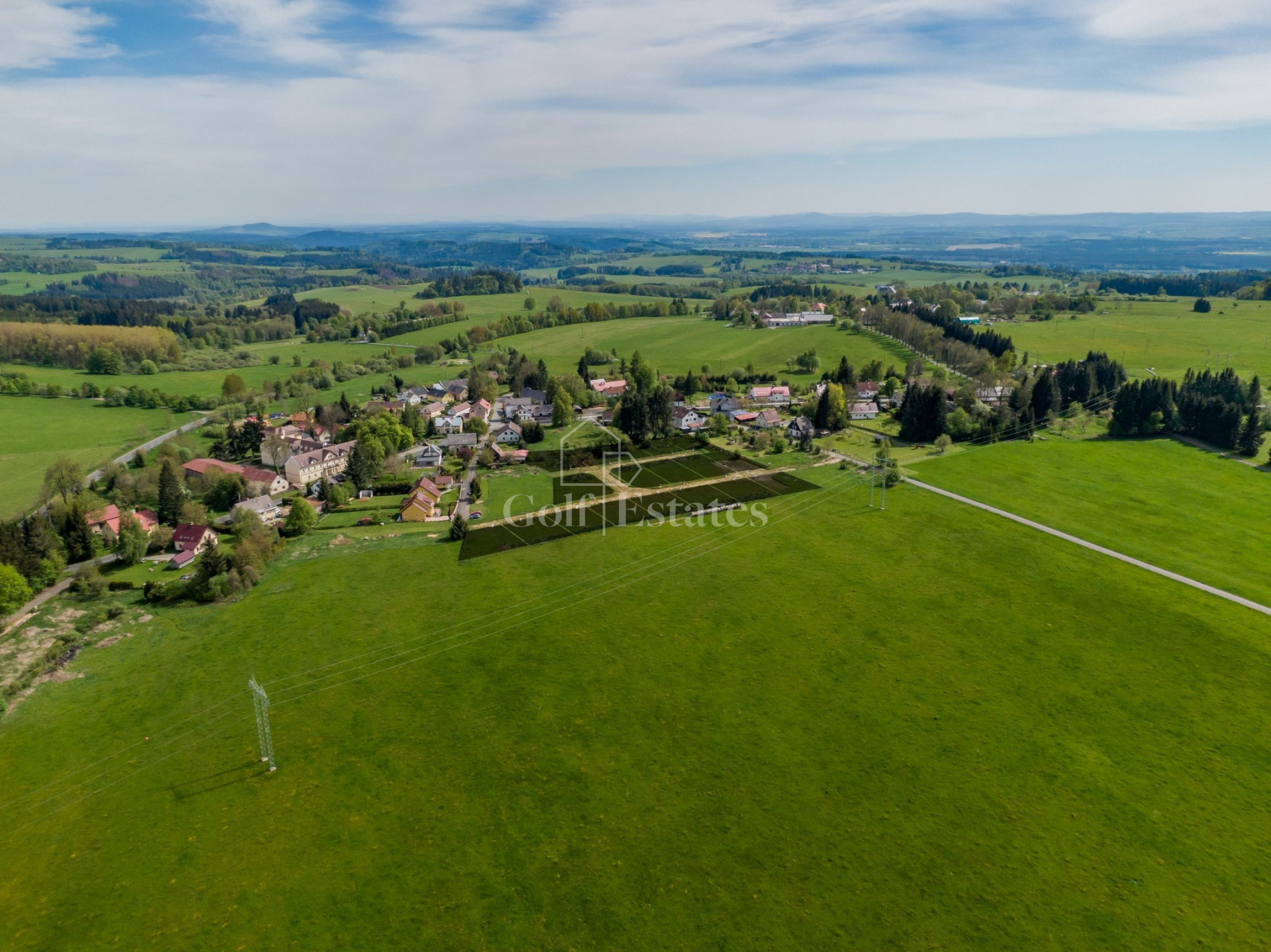 Prodej stavebního pozemku 213/40, 875 m2, obec Zádub-Závišín, Mariánské Lázně.