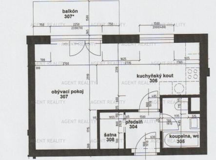 Prodej bytu, 1+kk, 37 m²