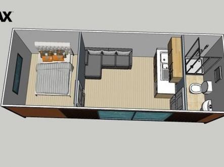 Vizualizace kontejerového domku | Prodej bytu, atypický, 39 m²