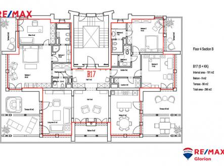 planek-byt-c17-budova-b.jpg | Prodej bytu, 5+kk, 191 m²