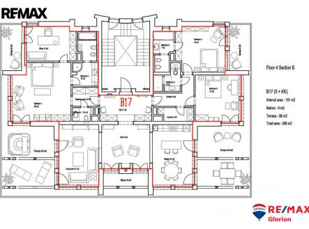 planek-byt-c17-budova-b.jpg | Prodej bytu, 5+kk, 191 m²