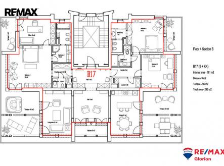 planek-byt-c17-budova-b.jpg | Prodej bytu, 5+kk, 191 m²