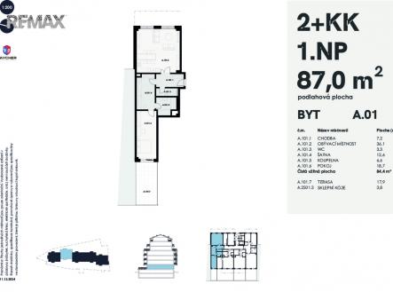 a01.jpg | Prodej bytu, 2+kk, 87 m²