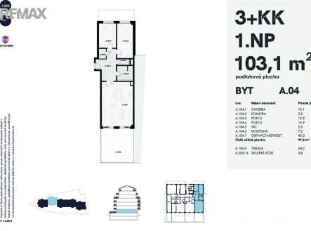 a04.jpg | Prodej bytu, 3+kk, 103 m²