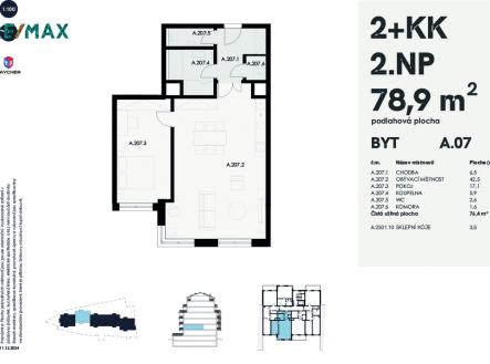 a07-5.jpg | Prodej bytu, 2+kk, 78 m²