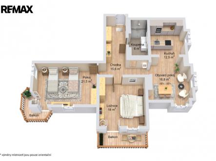 floorplan-letterhead-8-8-1-floor-3d-floor-plan.jpg | Prodej bytu, 3+kk, 115 m²