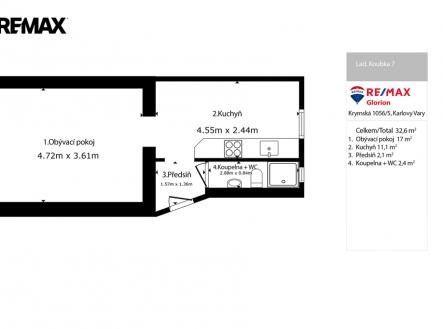 1-1-ladkoubka.jpg | Prodej bytu, 1+1, 53 m²