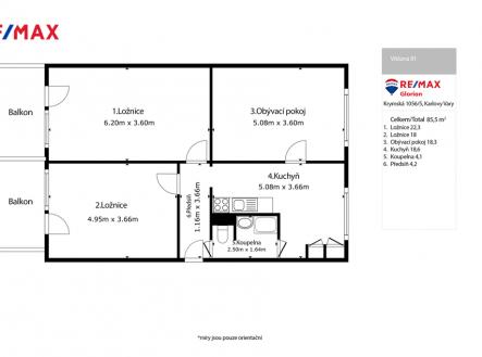 pudorys-vitezna-81.jpg | Prodej bytu, 3+1, 86 m²