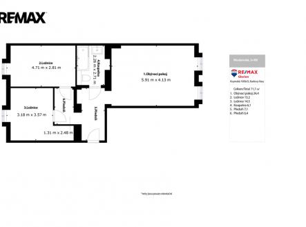 moskevska-56.jpg | Prodej bytu, 3+kk, 72 m²