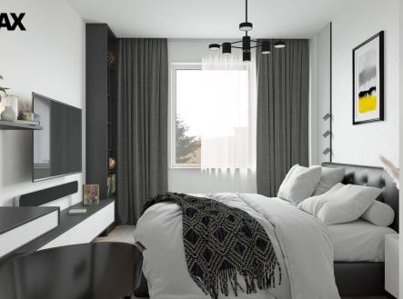 vizualizace-loznice.jpeg | Prodej bytu, 2+kk, 75 m²