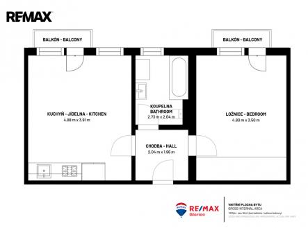 planek-svahova-ii.jpg | Pronájem bytu, 2+kk, 45 m²