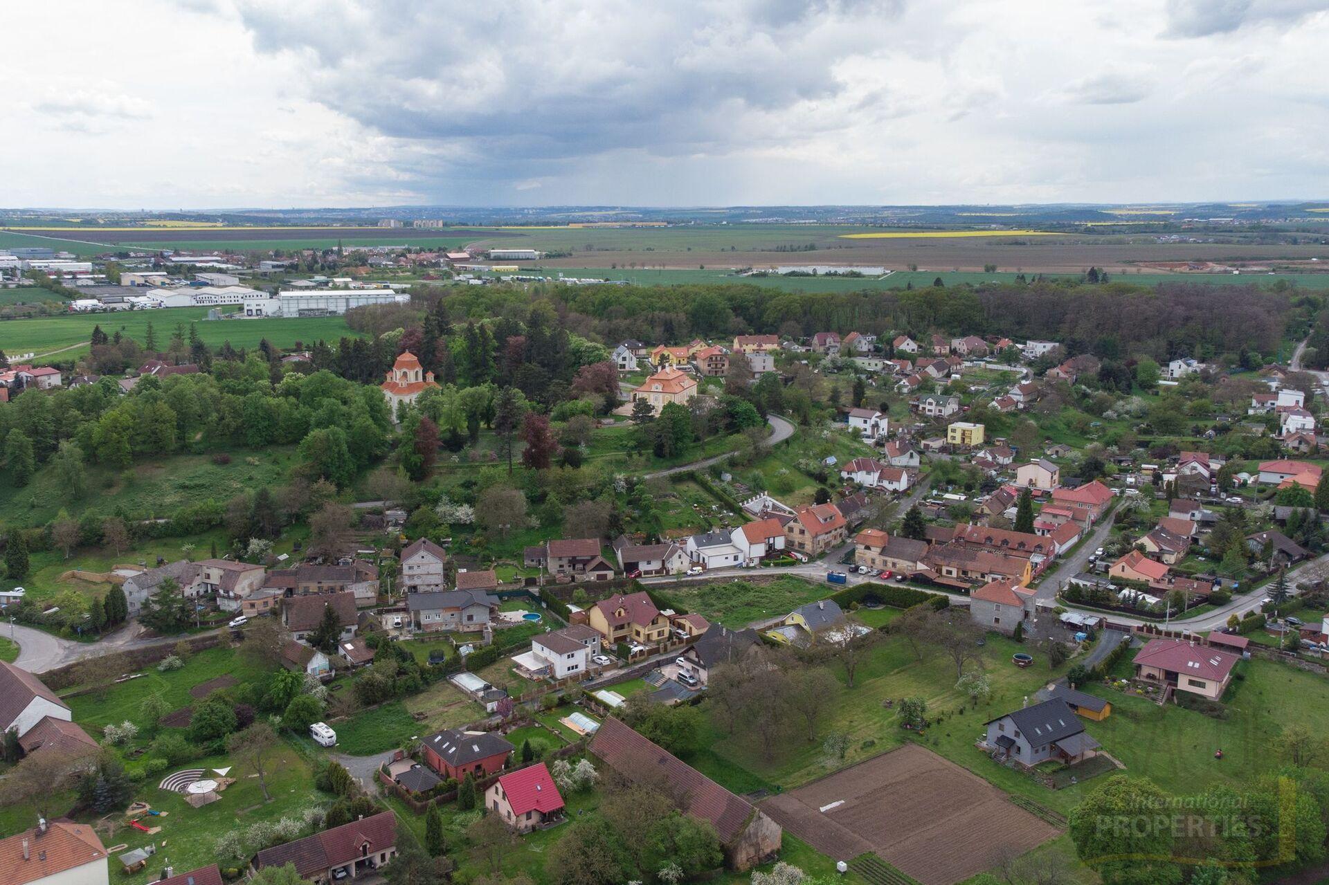 Atraktivní stavební pozemky, Panenské Břežany, Praha Východ