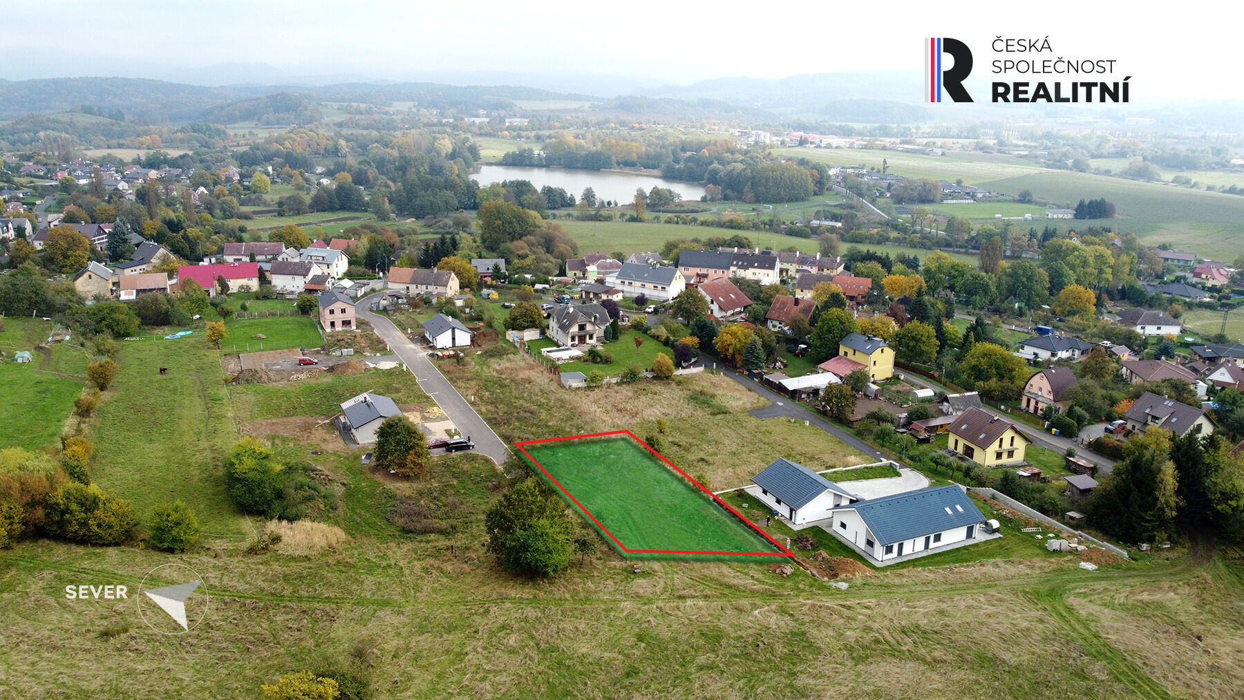 Prodej stavebního pozemku 986m², Hájek