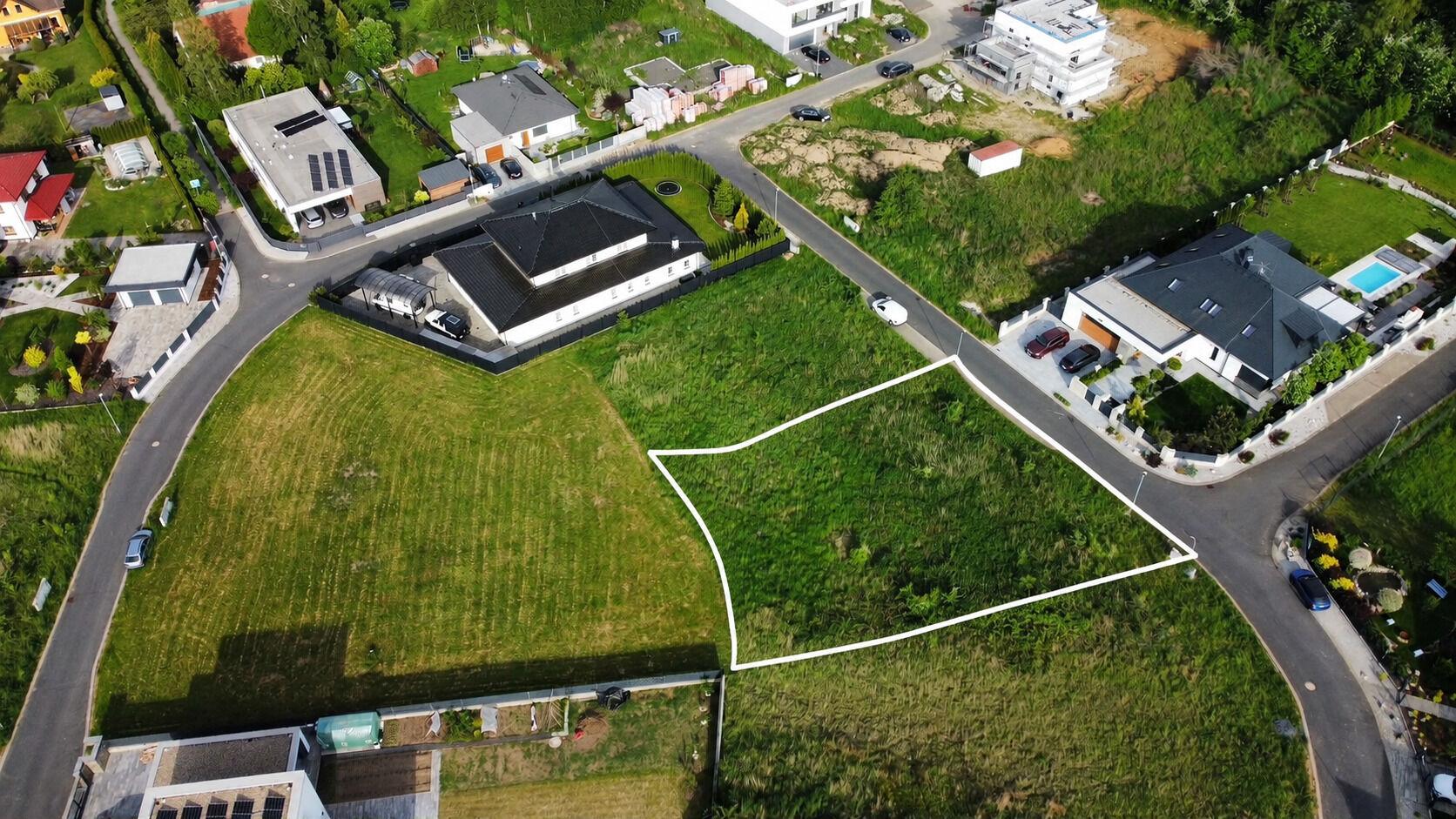 Stavební pozemek 852 m2, Rybaře, Zlatý Kopeček