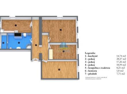 foto: 4 | Prodej bytu, 3+1, 97 m²