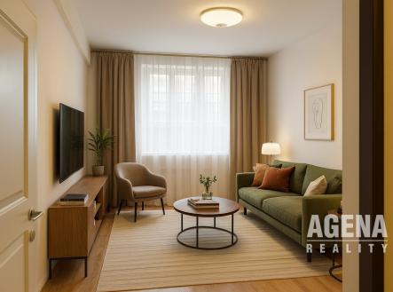 Prodej bytu, 1+1, 43 m²