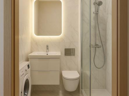 koupelna | Prodej bytu, 1+kk, 29 m²