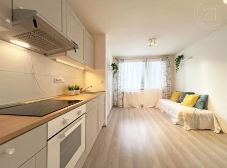 obývací pokoj s kk | Prodej bytu, 2+kk, 34 m²