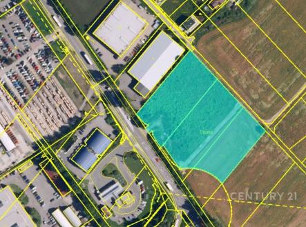 . | Pronájem - pozemek pro komerční výstavbu, 11 550 m²