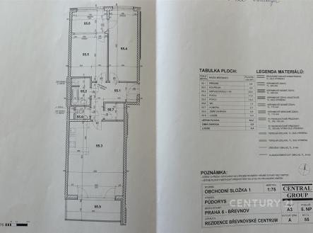 . | Prodej bytu, 3+kk, 105 m²