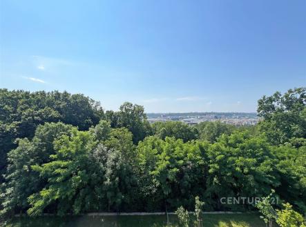 výhled ven | Pronájem bytu, 1+kk, 41 m²