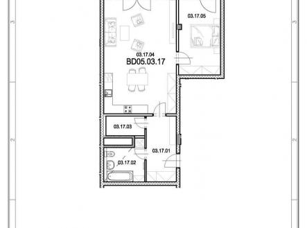 317.jpg | Prodej bytu, 2+kk, 74 m²