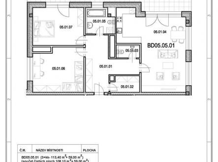 501-1.jpg | Prodej bytu, 3+kk, 110 m²