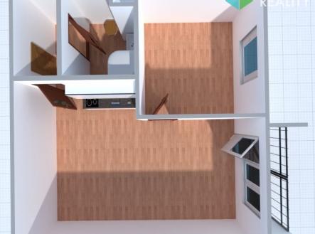 3d-pudorys.jpg | Prodej bytu, 2+kk, 40 m²