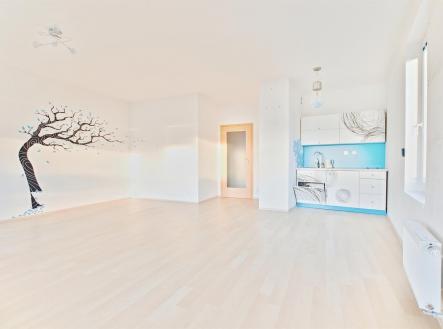 . | Pronájem bytu, 1+kk, 46 m²