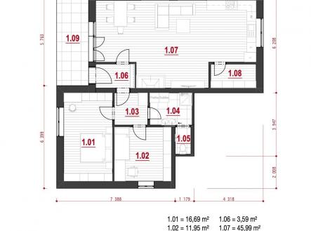 . | Prodej - nájemní dům, 253 m²