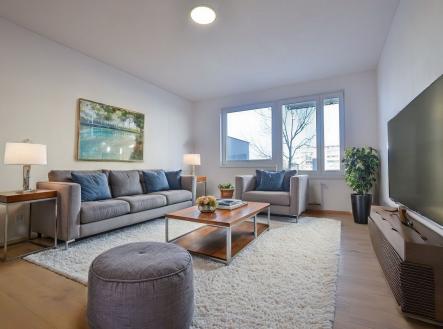 . | Pronájem bytu, 2+kk, 49 m²