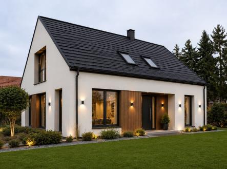 vizualizace domu | Prodej - pozemek pro bydlení, 1 227 m²