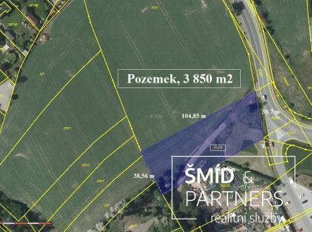 Nákres_3850m.jpg | Prodej - pozemek pro komerční výstavbu, 3 850 m²