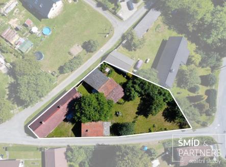 Situace - RD Chlístovice 44.jpg | Prodej - pozemek pro bydlení, 1 388 m²