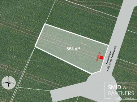 Pozemek Lošany 50-44.jpg | Prodej - pozemek pro bydlení, 863 m²