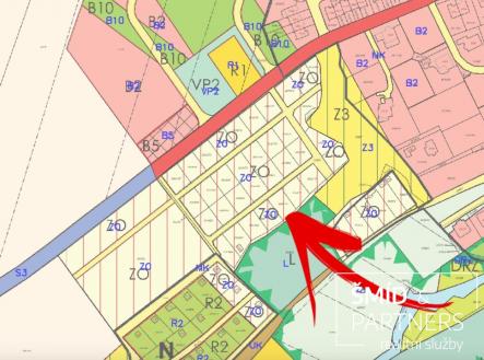 Zahrádka Štítary - ÚP.jpg | Prodej - pozemek, zahrada, 381 m²