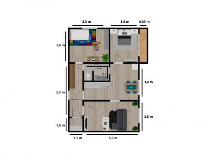 1.jpg | Prodej bytu, 3+1, 73 m²