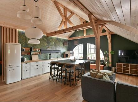 obývák + kk (11).jpeg | Prodej bytu, 3+kk, 145 m²