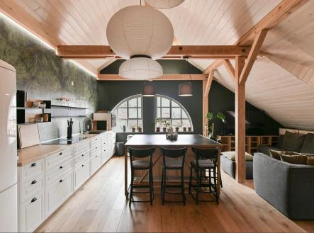 obývák + kk (1).jpeg | Prodej bytu, 3+kk, 145 m²