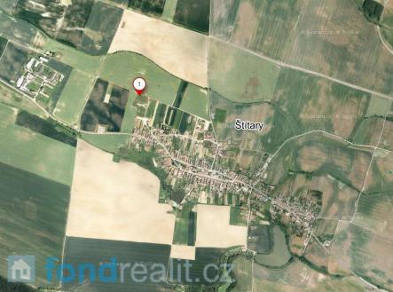 Prodej - pozemek, zemědělská půda, 1 341 m²