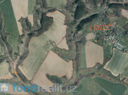 . | Prodej - pozemek, zemědělská půda, 1 758 m²