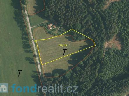 Prodej - pozemek, zemědělská půda, 12 688 m²