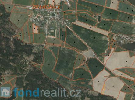 Prodej - pozemek, zemědělská půda, 6 968 m²