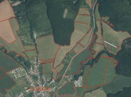 Prodej - pozemek, zemědělská půda, 2 833 m²