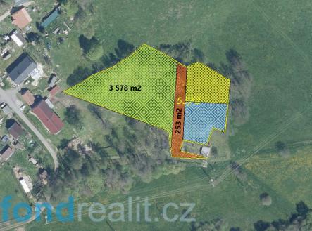Prodej - pozemek, ostatní, 3 831 m²