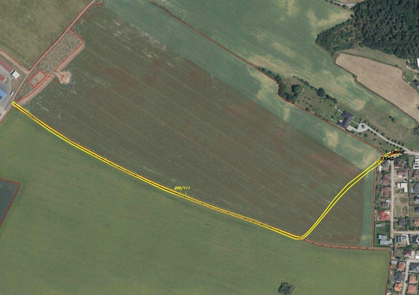 Prodej pozemku Radonice u Prahy, obec Radonice