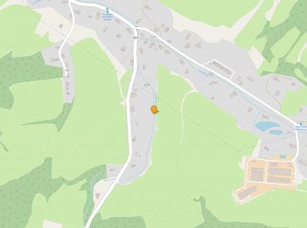 Mapa umístění nemovitosti. | Prodej - pozemek, ostatní, 109 m²