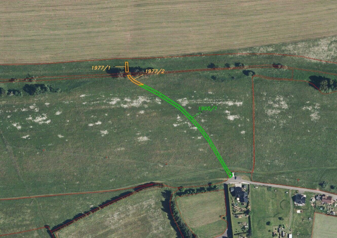 prodej pozemků Čistá u Horek