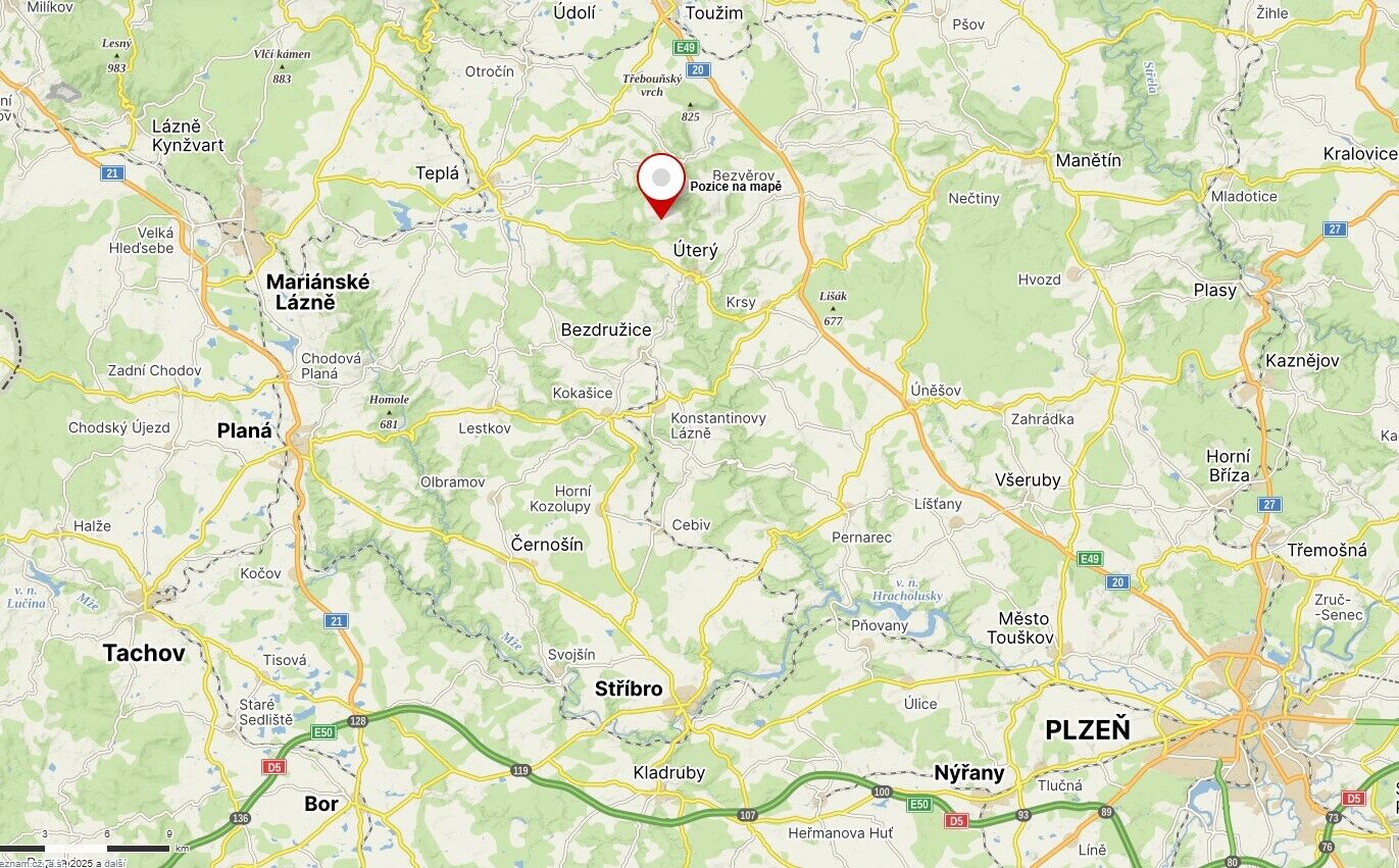 prodej pozemku k.ú. Vidžín